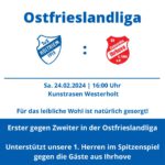 Topspiel in der Ostfrieslandliga